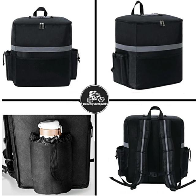 Uber EATS バッグ 黒 Uber logo delivery bag in black Japanese New Edition – WAFUU